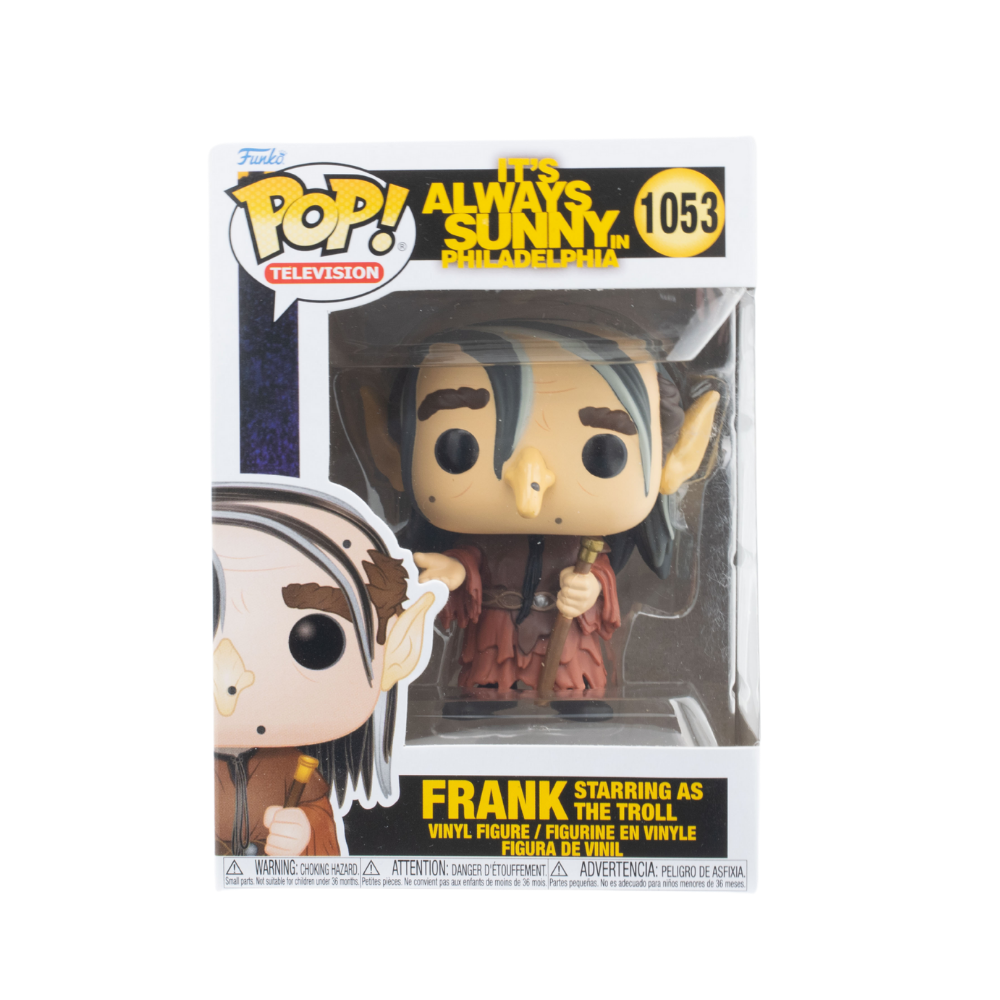 Funko Pop! Vinyl Figure - Frank Reynolds as The Troll from It's Always Sunny in Philadelphia - Collectible TV Show Merchandise - Perfect for Fans, Collectors, and Home Office Decor