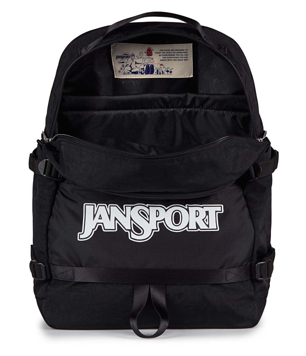 JanSport Small Seattle Backpack - Lightweight & Durable Daypack for School, Travel & Hiking | Black