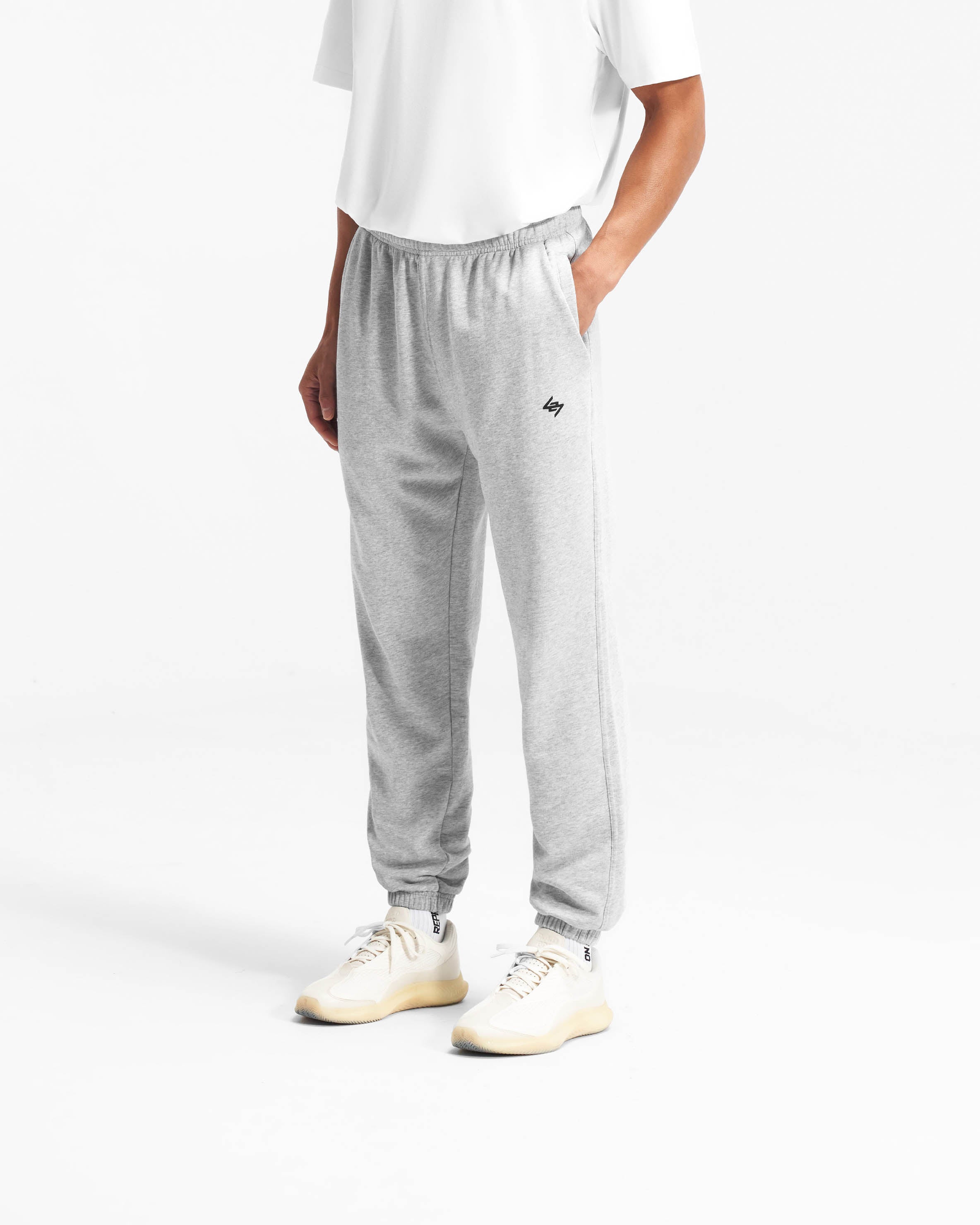 Team 247 Men's Sweatpants - Soft Comfortable Joggers with Pockets, Ash Grey - Perfect for Gym, Lounge & Casual Wear