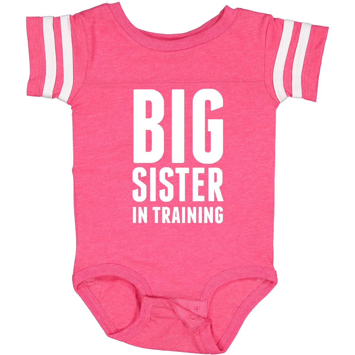 Inktastic Big Sister in Training Baby Bodysuit - Cute Sibling Outfit for Newborn Girls & Toddlers - Perfect for Family Photos, Announcements & Special Occasions