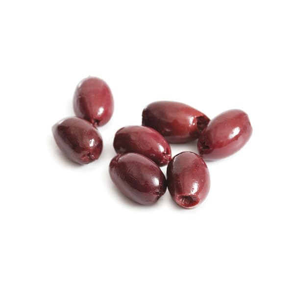 DIVINA Pitted Kalamata Olives - 10.2 oz Jar | Premium Greek Olives for Salads, Charcuterie Boards & Mediterranean Recipes | Gluten-Free & Vegan Snack
