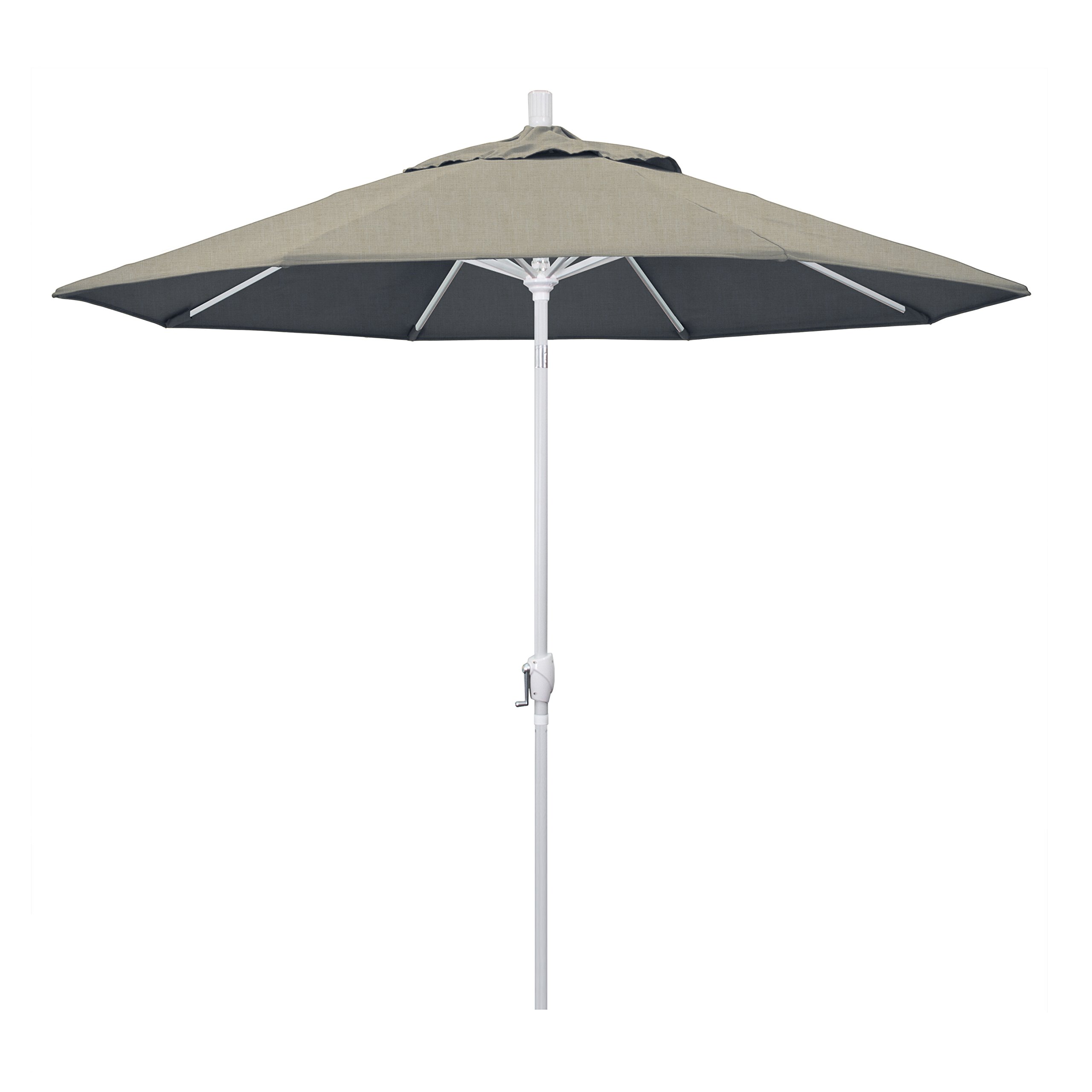 9' California Umbrella - Aluminum Market Umbrella with Crank Lift & Tilt - Perfect for Patio & Outdoor Dining