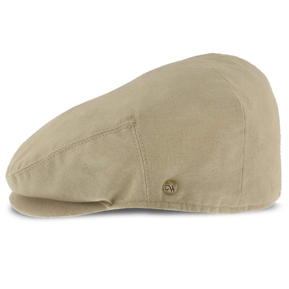 The Sportsman Linen Ivy Cap - Classic Men's Summer Hat for Outdoor Activities, Golf, Fishing & Casual Wear