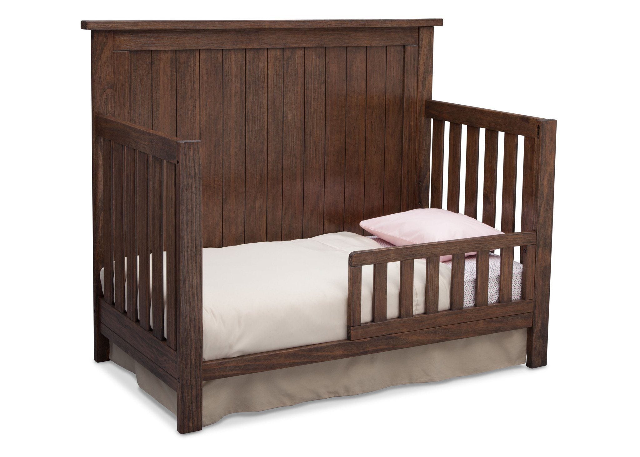 Northbrook 4-in-1 Convertible Baby Crib - Toddler Bed, Daybed & Full-Size Bed - Safe & Stylish Nursery Furniture for Newborns to Teens - Perfect for Bedrooms, Daycare & Guest Rooms