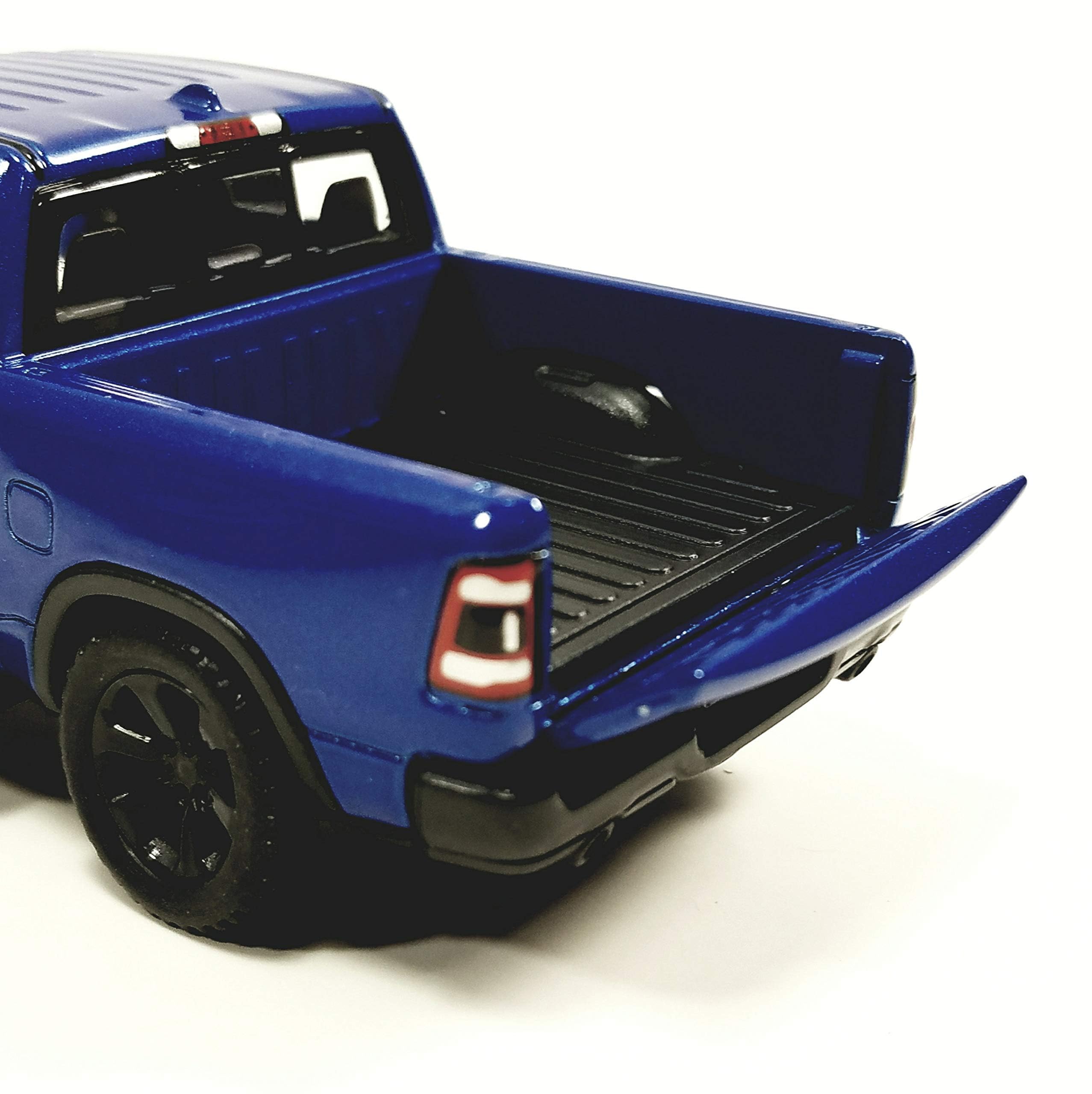 2019 Dodge Ram 1500 Pickup Truck 1/46 Scale Diecast Model Car - Blue | Kinsmart Collectible Toy for Adults & Kids | Perfect for Display, Gifts, and Car Enthusiast Collections