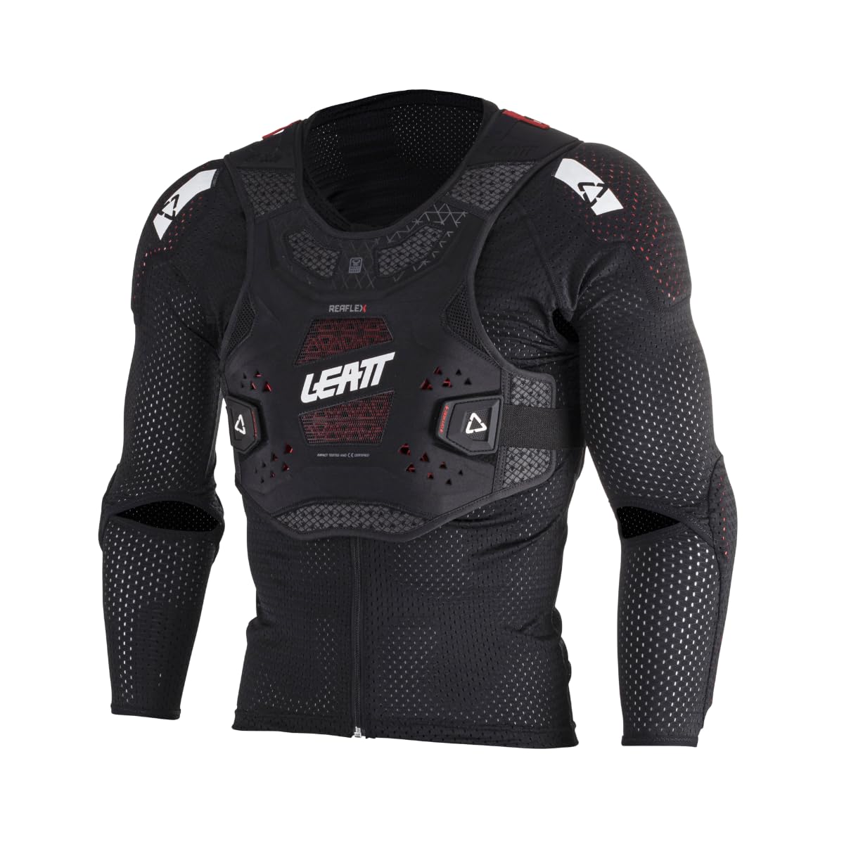 Leatt Body Protector ReaFlex - Motorcycle Chest & Back Armor for Men (Size M, 166-172cm) - Dirt Bike, MX & Off-Road Riding Safety Gear