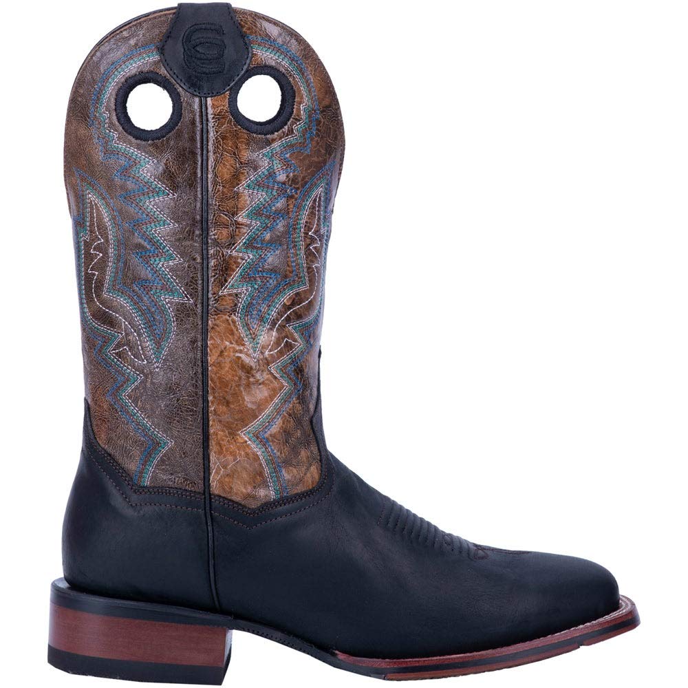 Laredo Men's Red River Western Boots - Genuine Leather Cowboy Boots for Men, Comfortable & Durable Riding Boots - Perfect for Country Dancing, Rodeo, and Outdoor Adventures