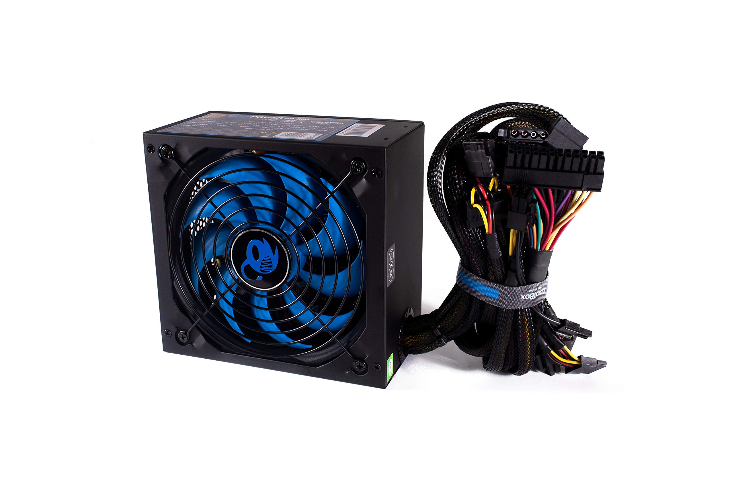 650W Power Supply for Gaming PC - CoolBox DG-PWS800-85B 80 Plus Bronze Certified PSU | Perfect for High-Performance Gaming Rigs & Workstations