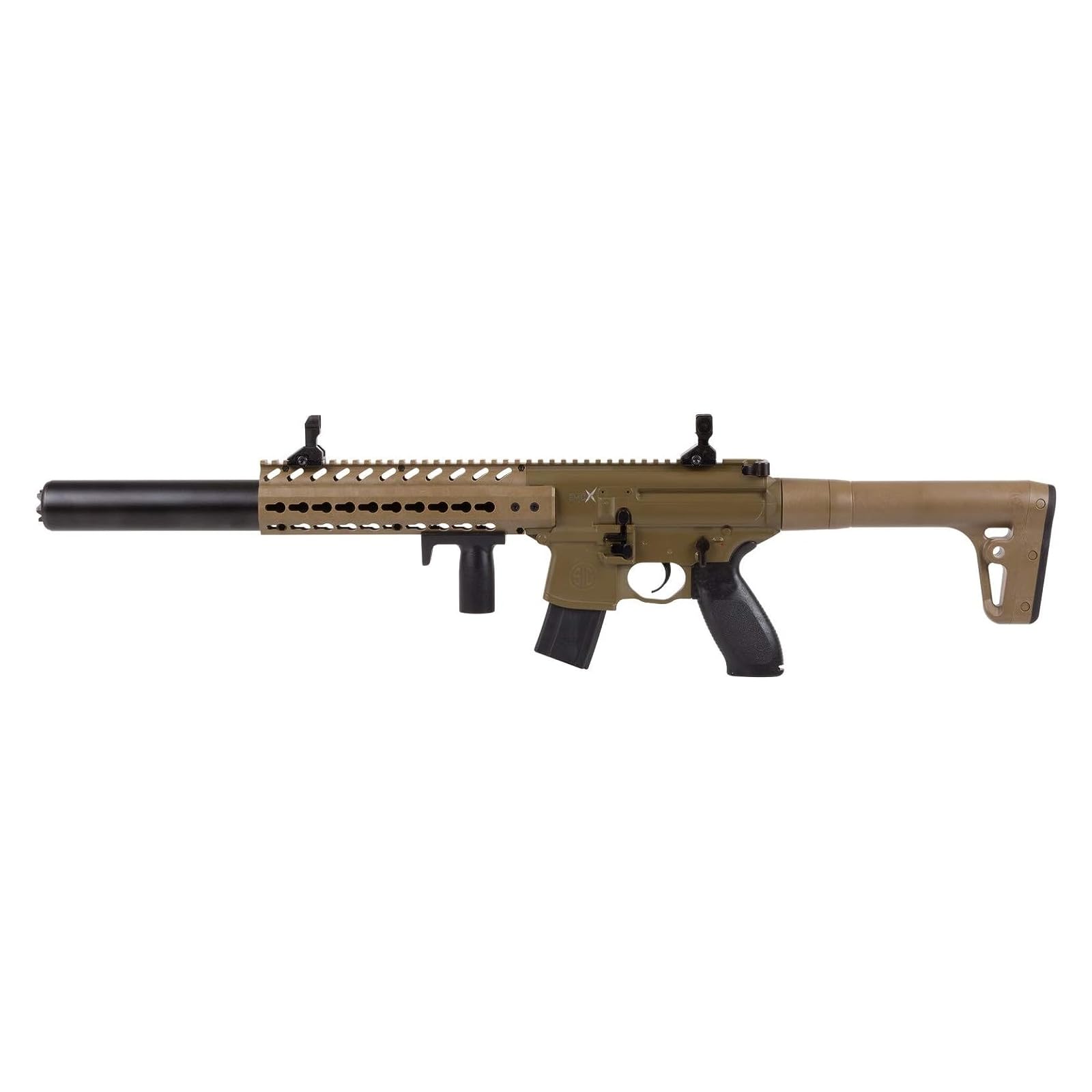 Sig Sauer MCX CO2 Air Rifle - .177 Caliber Pellet Gun for Target Shooting & Hunting | Realistic Tactical Training & Outdoor Sports Use