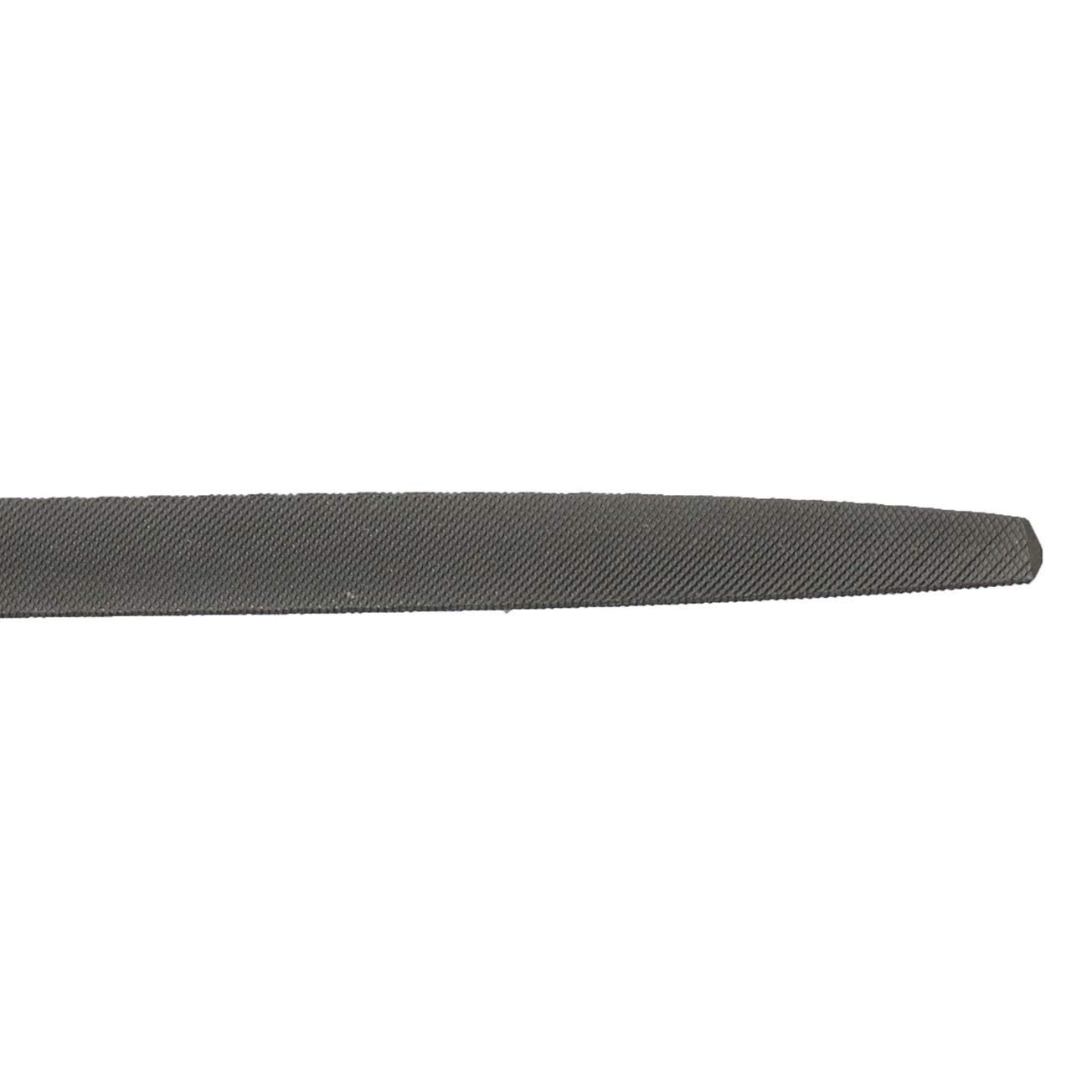 Drill America 10-Inch Three Square Smooth File - DIC Series for Metalworking, Woodworking & DIY Projects