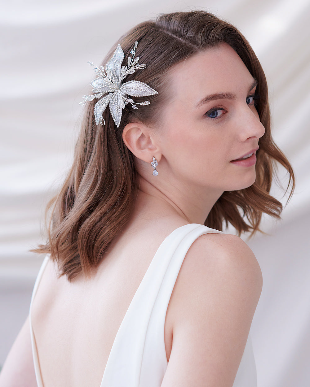 Winnie Floral Hair Clip - Cute Flower Hair Accessories for Women & Girls | Perfect for Weddings, Parties & Everyday Style