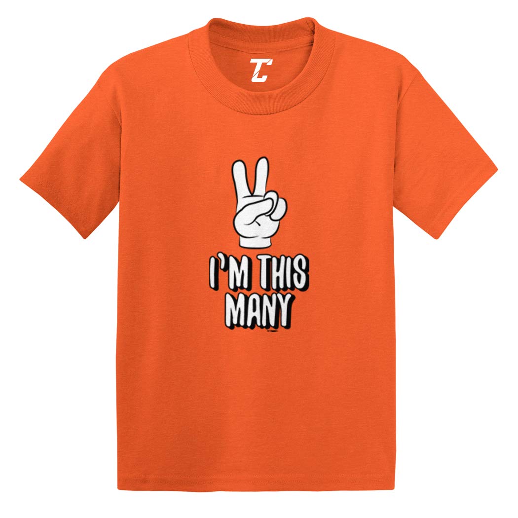 2 Year Old Birthday T-Shirt - Cute Cotton Jersey Toddler Top for Boys & Girls | Perfect for Birthday Parties, Photo Shoots & Everyday Wear
