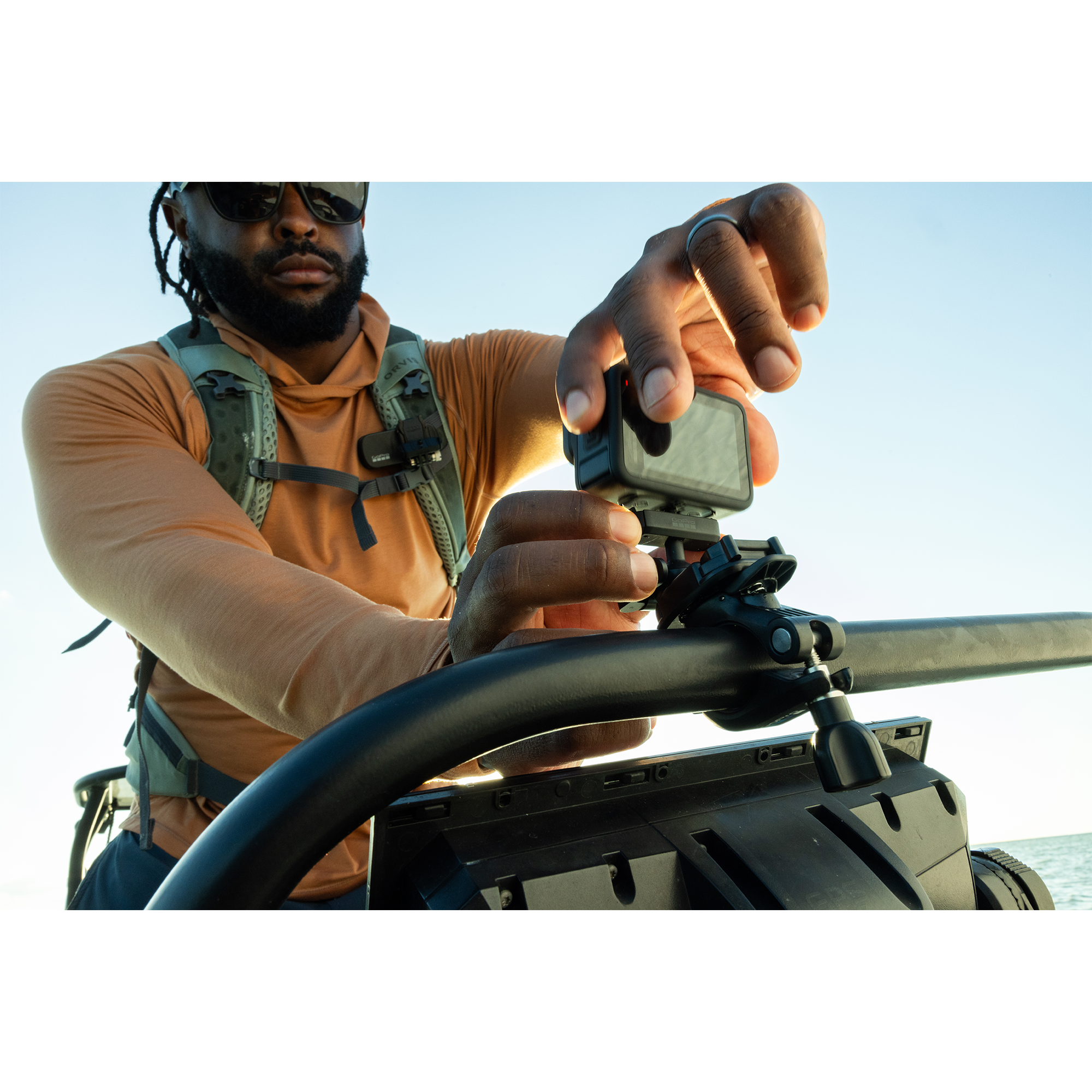 GoPro Magnetic Latch Ball Joint Mount for HERO13 Black - 360° Adjustable Camera Mount for Action Shots, Vlogging & Outdoor Adventures