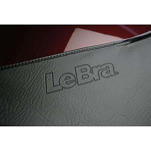 Lebra 2-Piece Front End Cover Black - Car Mask Bra for Toyota Highlander 2011-2013 (Non-Hybrid) | Paint Protection & Bug Shield for Road Trips & Daily Commute