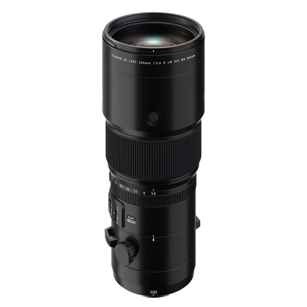 Fujifilm GF 500mm f/5.6 R LM OIS WR Telephoto Lens for GFX Cameras - Professional Wildlife & Sports Photography, Long-Distance Shooting