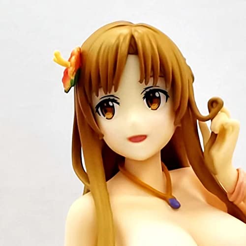HIMODELGK 21CM Original Sword Art Online Asuna Swimsuit Ver. Resin Anime Figure - Anime Collectible, Gift for Fans, Perfect for Display & Home Decor
