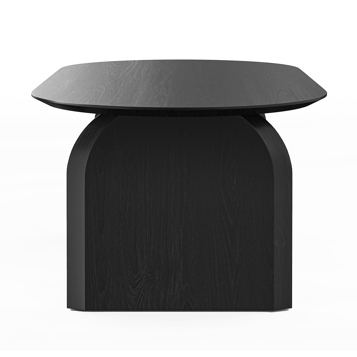 Stylish Clover Oval Oak Dining Table - Solid Wood Kitchen Table for Dining Room, Perfect for Family Gatherings & Dinner Parties