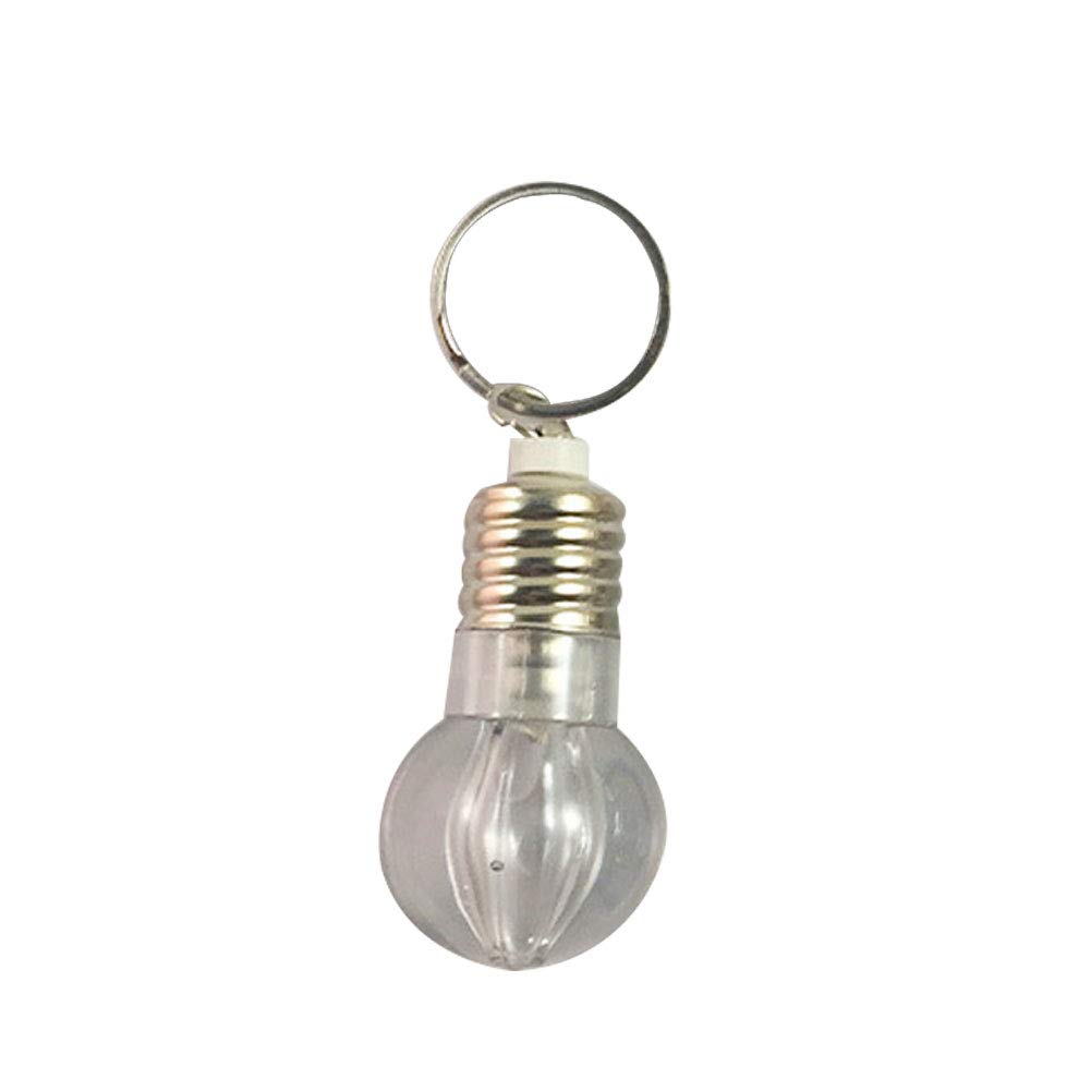 LED Flashlight Keychain - Rainbow Color Torch for Camping & Gifts