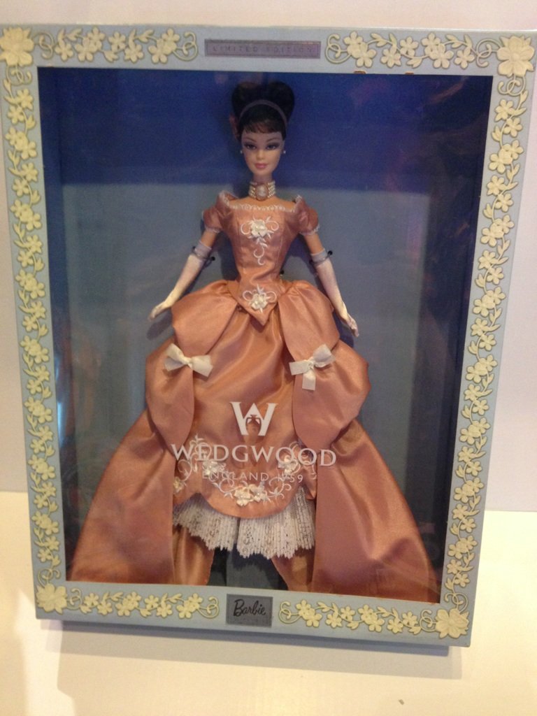 Exclusive Barbie x Wedgwood Limited Edition Collectible Doll - Perfect for Display, Gifts & Barbie Enthusiasts