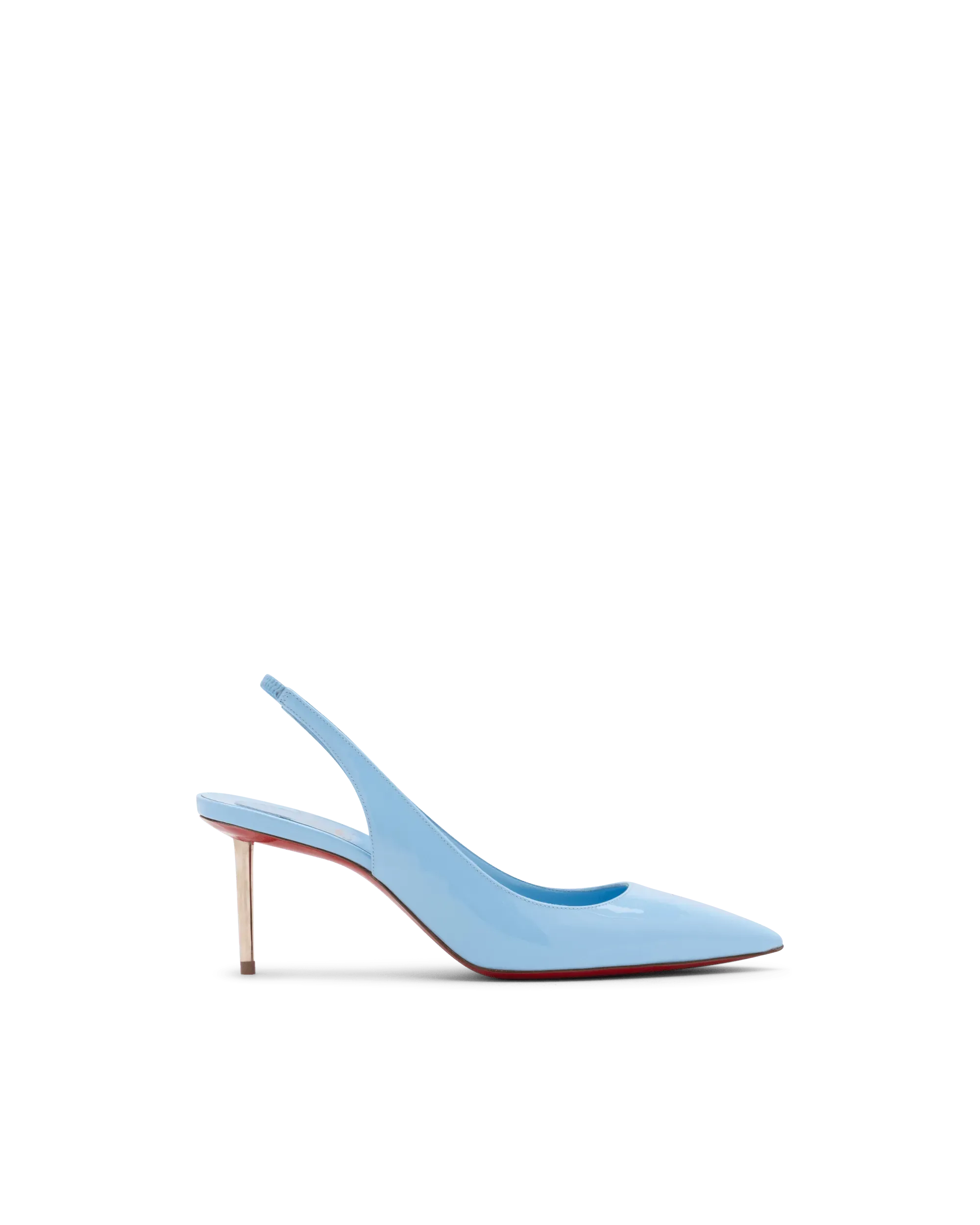 Stylish 70mm Patent Leather Slingback Heels for Women - Comfortable Office & Party High Heel Pumps - Perfect for Weddings, Date Nights & Professional Events