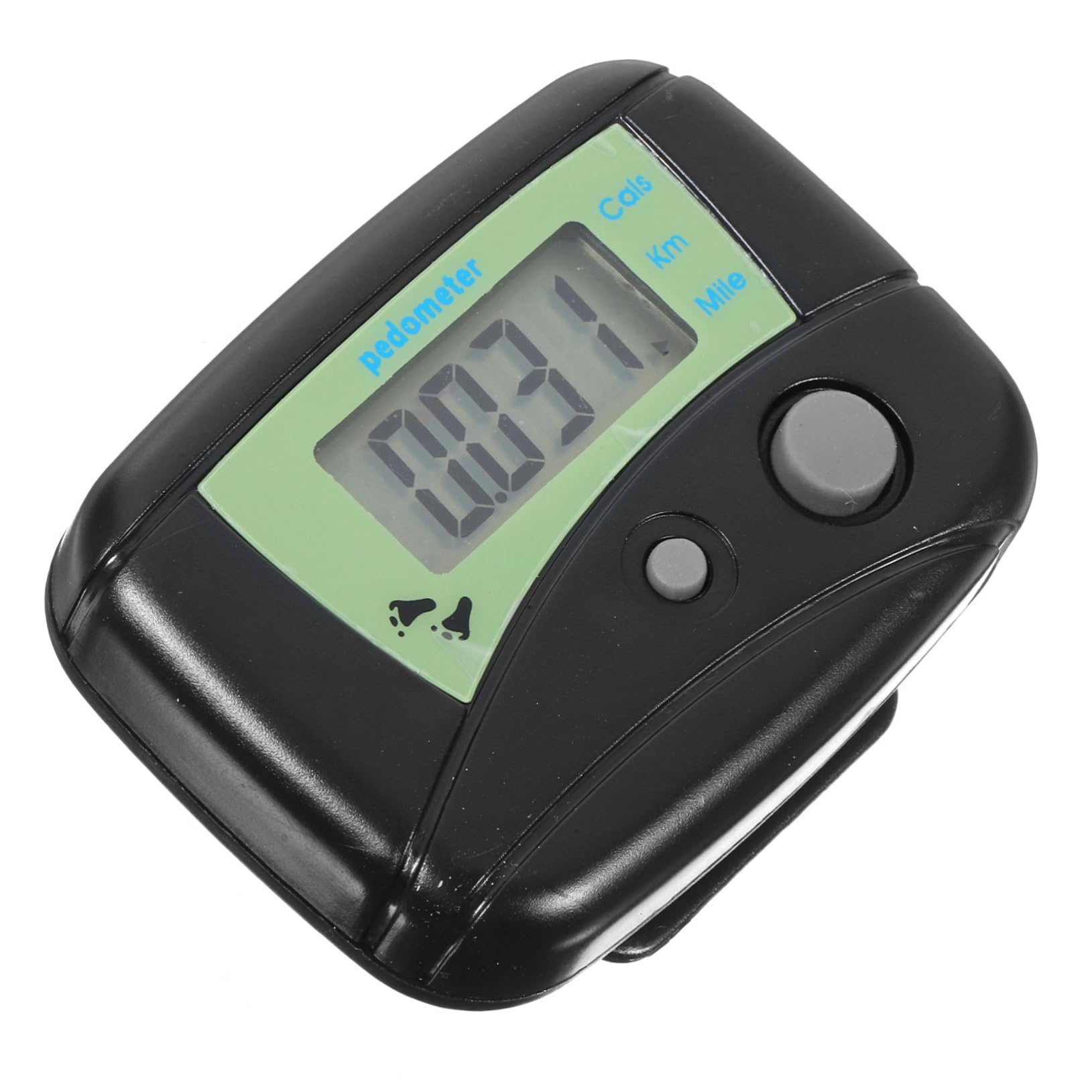 Kisangel 10pcs Clip-on Pedometer - Step Counter for Walking, Running & Hiking - Digital Walking Distance Tracker - Fitness Activity Monitor for Men & Women - Perfect for Workouts, Jogging & Daily Steps Tracking
