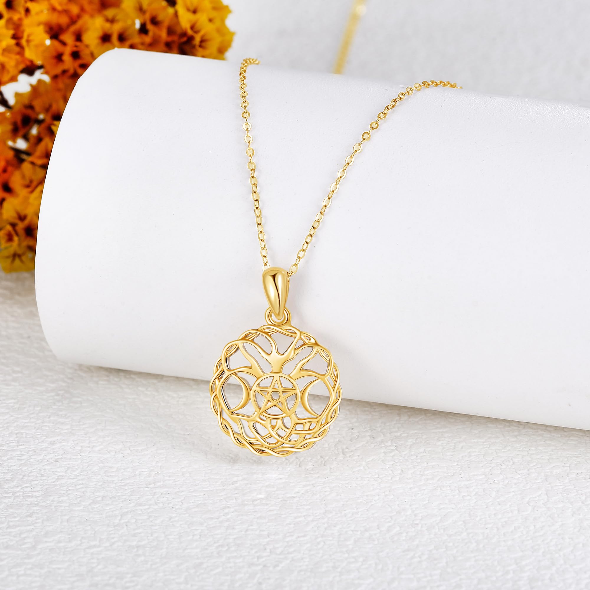 14K Real Gold Necklace for Women - Elegant Christmas Jewelry Gift for Her, Girls & Teens | Perfect for Holidays, Birthdays & Special Occasions