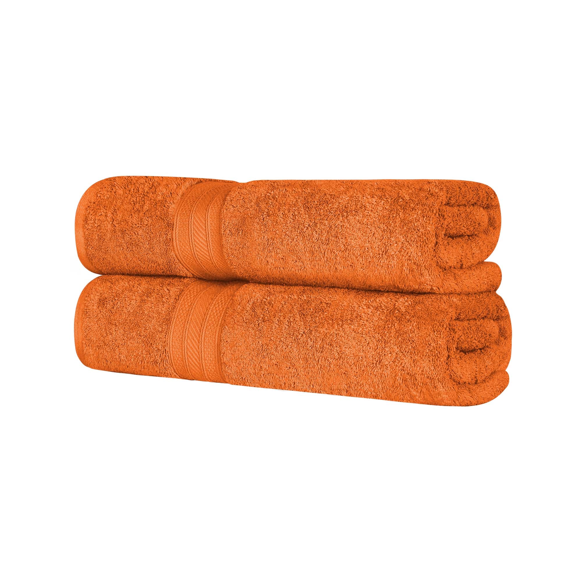 Premium Atlas Cotton Absorbent Heavyweight 2-Piece Bath Sheet Set - Ultra Soft & Quick-Drying for Luxury Spa Experience at Home