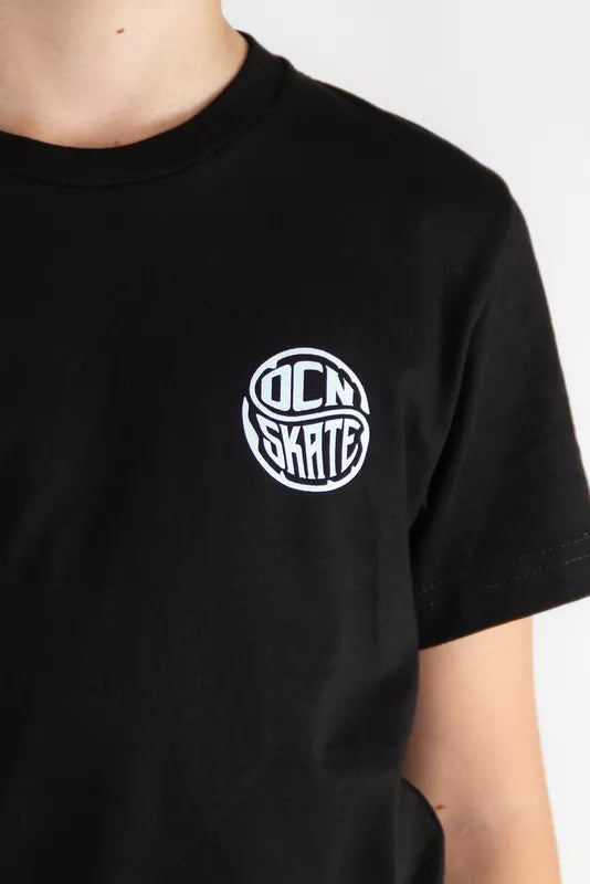 Ocn Kids Original Black T-Shirt (R3) - Comfortable Cotton Tee for Boys & Girls - Perfect for School, Play & Casual Outfits