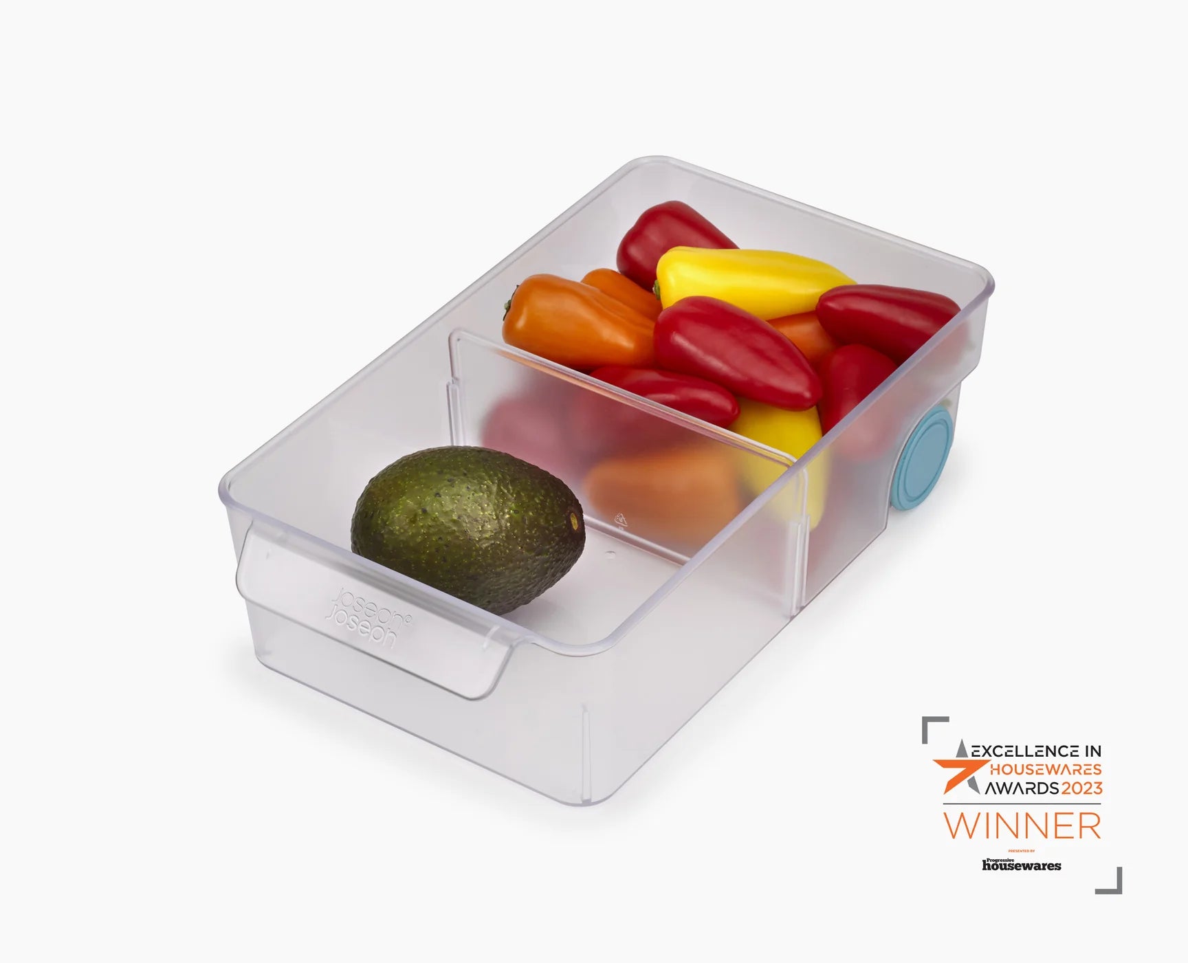 FridgeStore™ Clear Plastic Storage Bins for Refrigerator Organization - Set of 3 (Small, Medium, Large) - Perfect for Kitchen, Pantry & Bathroom Storage