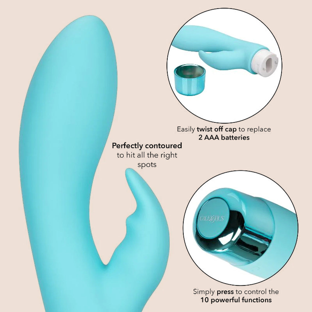 Eden™ Bunny - Dual Motor Silicone Rabbit Vibrator for Women - Perfect for Couples Play & Solo Pleasure