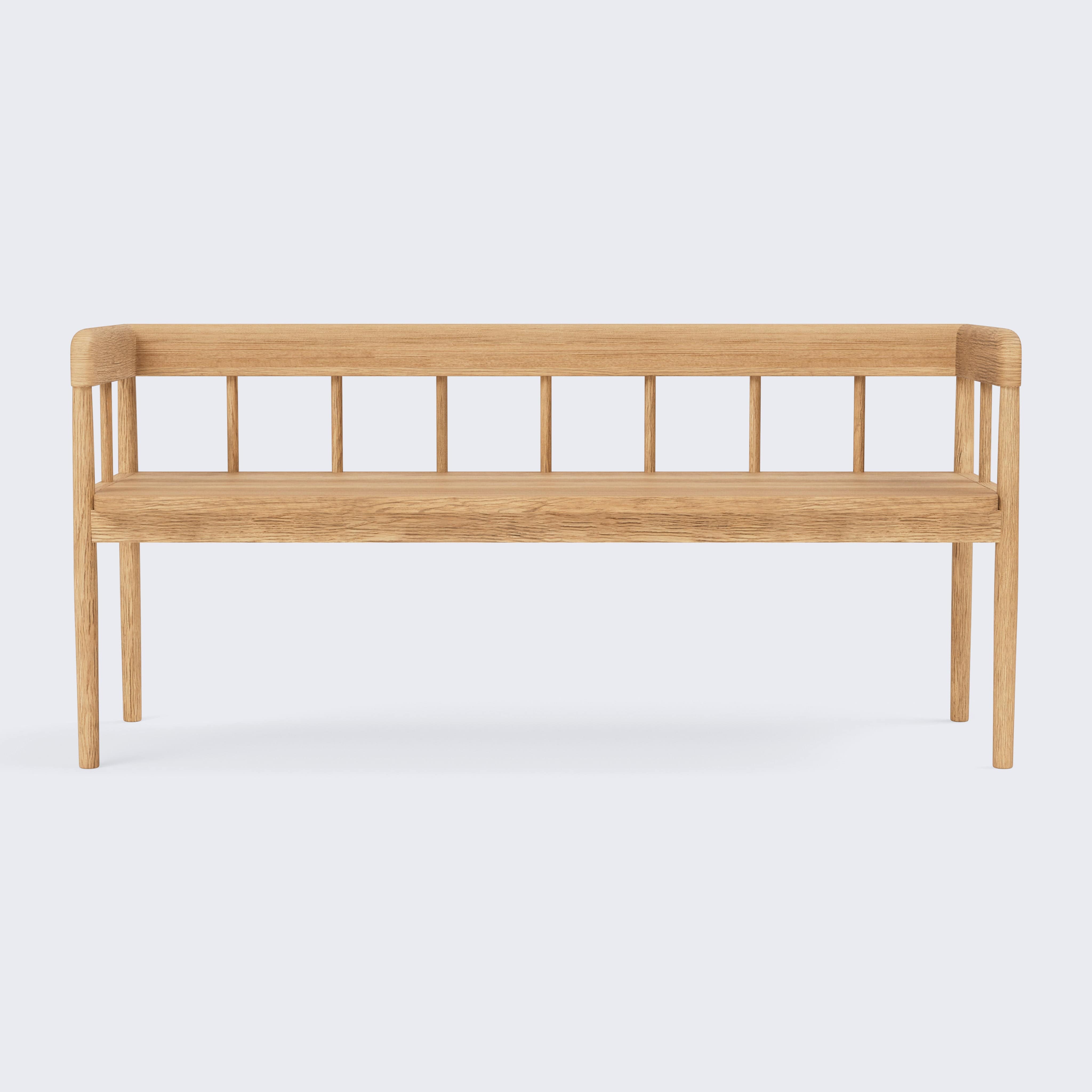 Augusta Bench - Premium Outdoor Wooden Bench for Patio, Garden, and Backyard - Perfect for Relaxing and Entertaining Guests