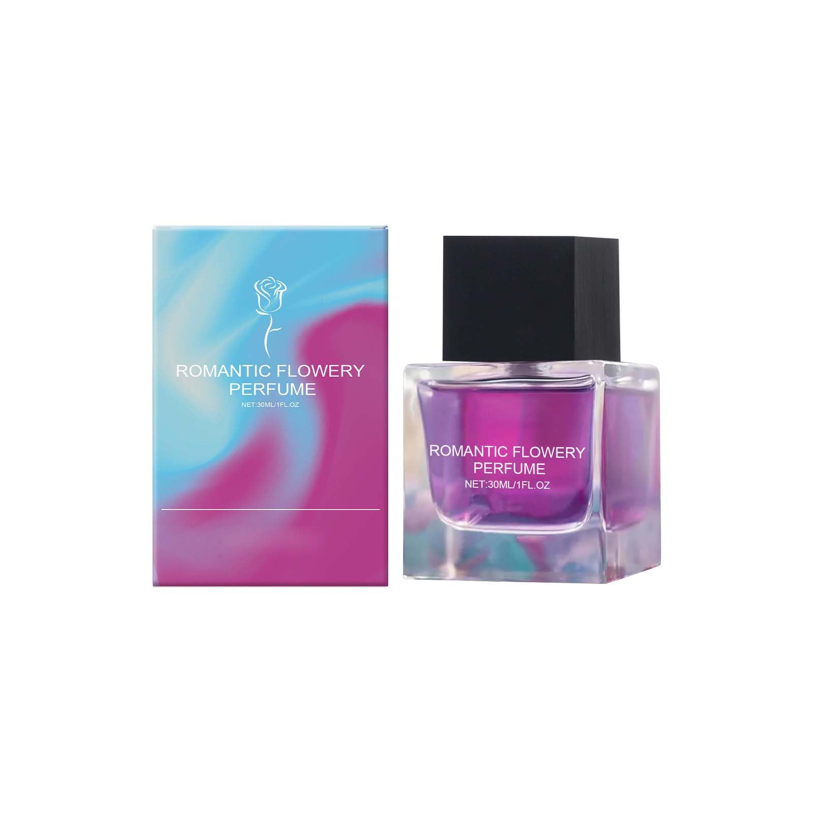 Romantic Floral Perfume Oil - Long Lasting Pheromone Fragrance for Women & Men | Body Mist & Attraction Spray for Date Nights, Special Occasions & Daily Wear