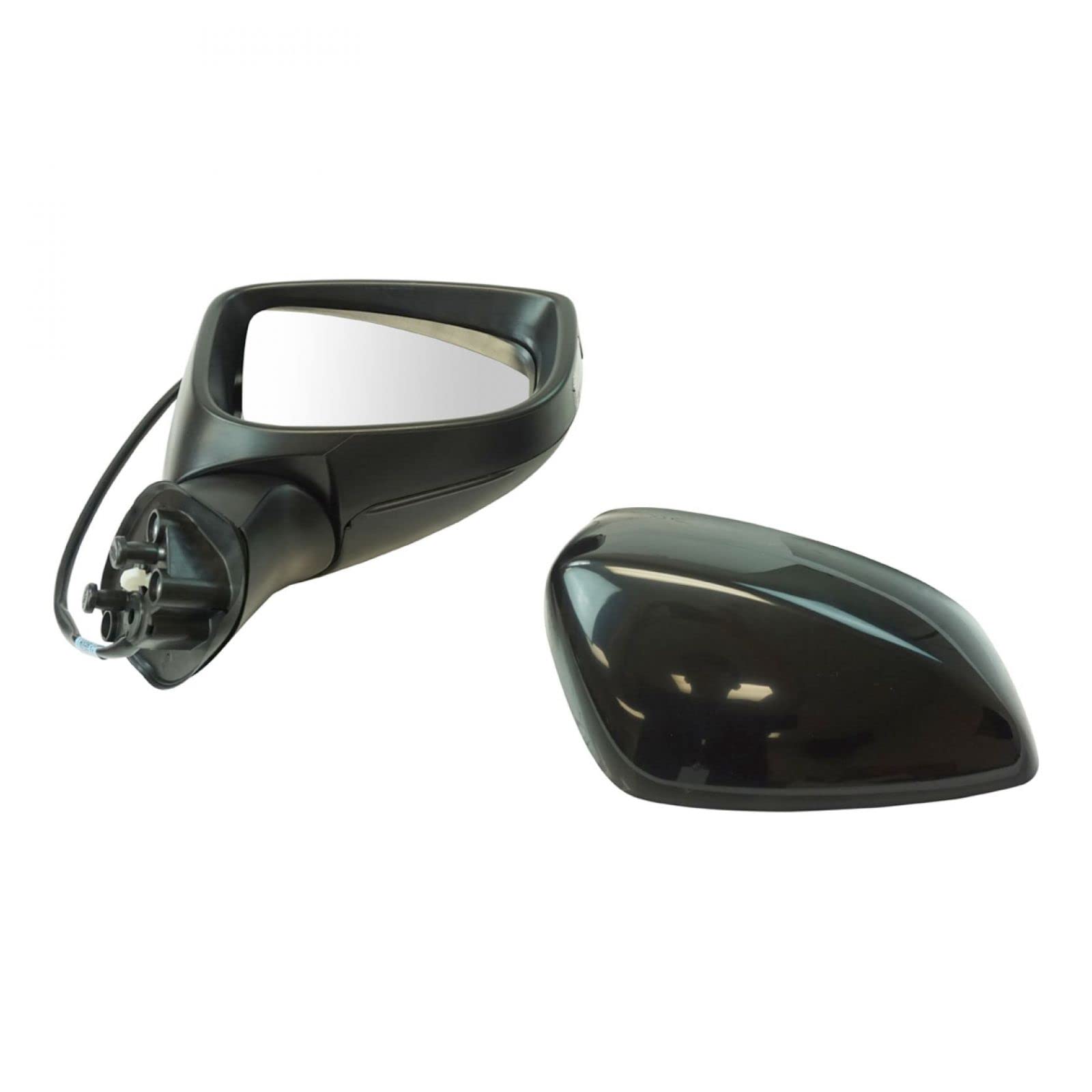 2014-2016 Mazda 3 Side Mirror Set - Driver & Passenger Replacement Mirrors with Turn Signal & Housing (No Heat/Blind Spot) - Compatible with MA1320179 MA1320180 MA1321179 MA1321180 - Perfect for Parking Safety & Lane Changing Visibility