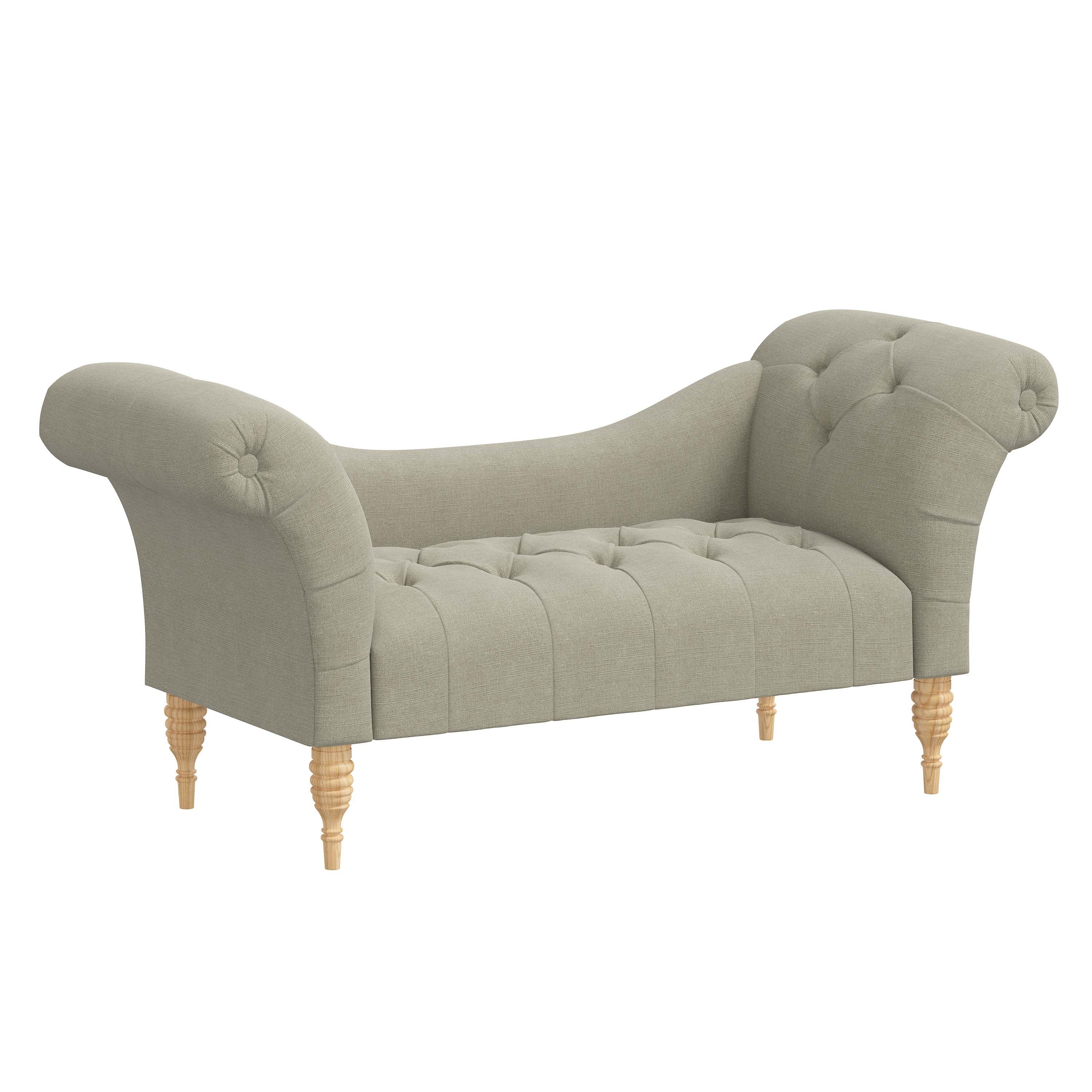 Orwell Settee - Modern Upholstered Sofa for Living Room, Lounge & Office - Comfortable 3-Seater Couch with Sturdy Wooden Frame - Perfect for Small Spaces & Home Decor