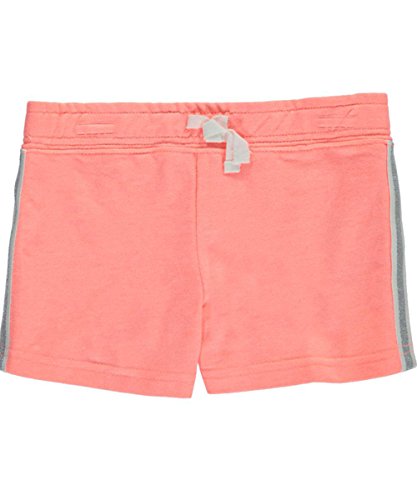 Carter's Little Girls French Terry Glitter Shorts - Soft & Sparkly Toddler Play Shorts for Summer, Playdates & Casual Outings