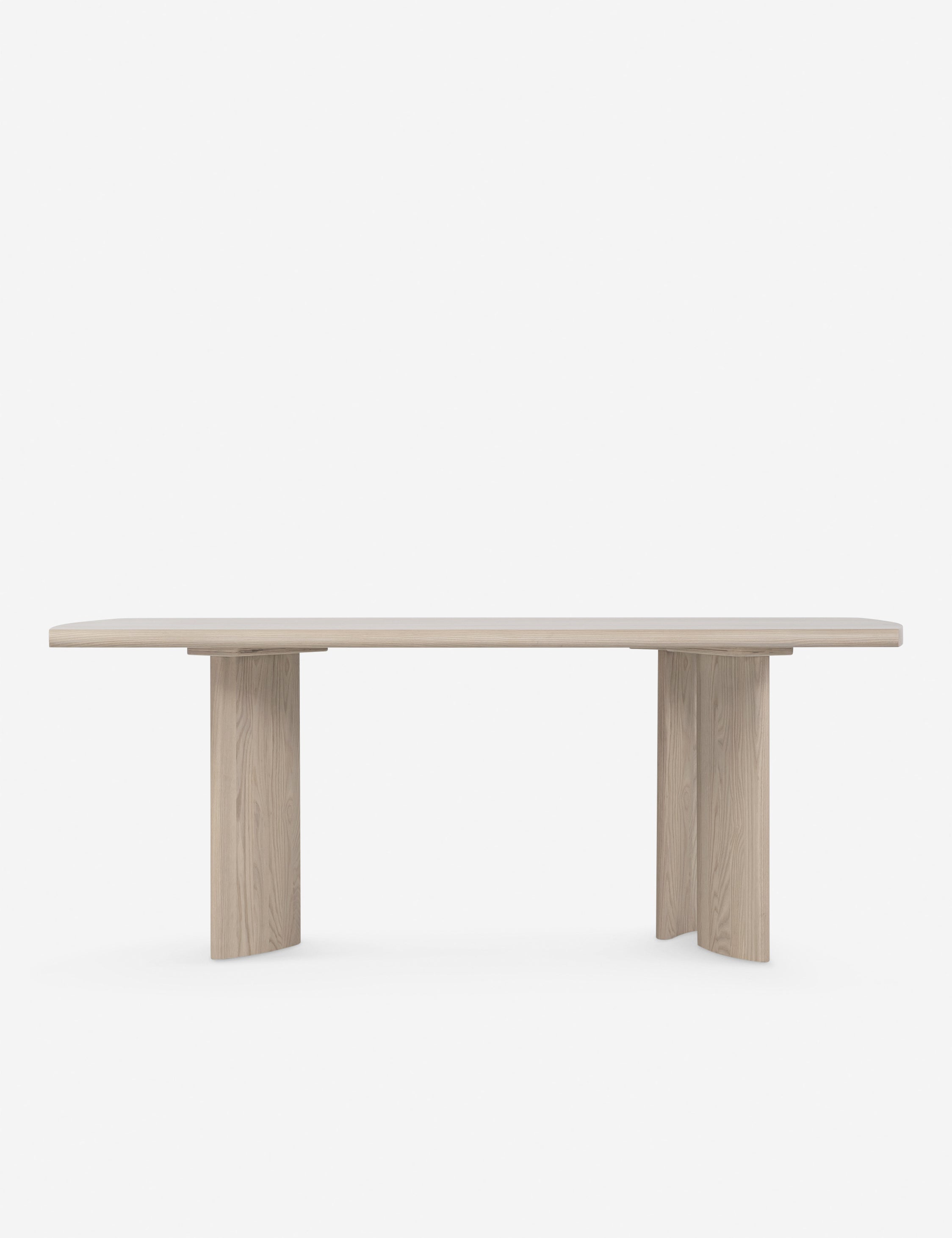 Sun at Six Crest Dining Table - Modern Solid Wood Dining Table for Kitchen & Dining Room - Perfect for Family Gatherings & Dinner Parties