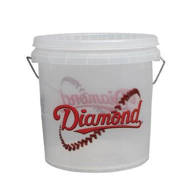 Diamond Sports 2.5 Gallon Bucket - Heavy Duty Plastic Pail with Handle for Storage, Cleaning, Camping & Outdoor Activities