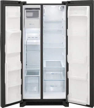 Frigidaire FRSS2323AD 22.3 Cu. Ft. Black Stainless Steel Side by Side Refrigerator - Energy Efficient, Spacious 33