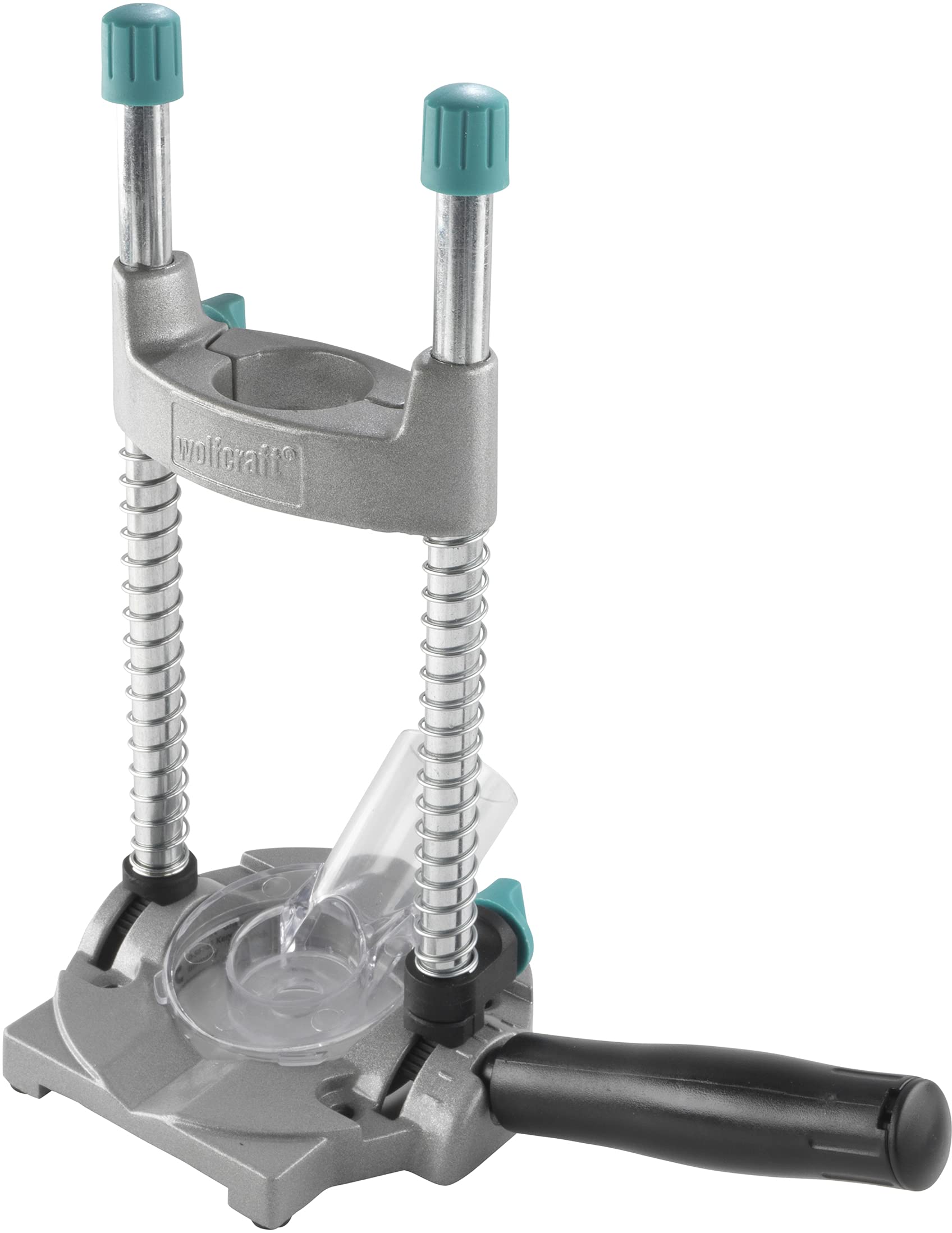 Wolfcraft 4522 Tec Mobil Drill Stand - Portable and Adjustable Drill Press Stand for Precise Drilling | Perfect for Woodworking, Metalworking, and DIY Projects