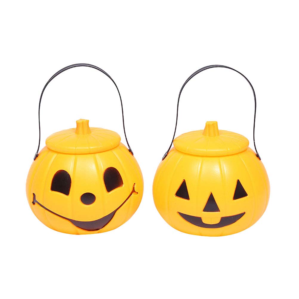 Roman Soldier Costume Candy Bucket - Halloween Trick or Treat Pumpkin Pail with Cover, Adult & Child Props for Mailbox Decoration, Candy Stand, Party Favors - Perfect for Halloween Parties, School Events and Themed Costume Contests