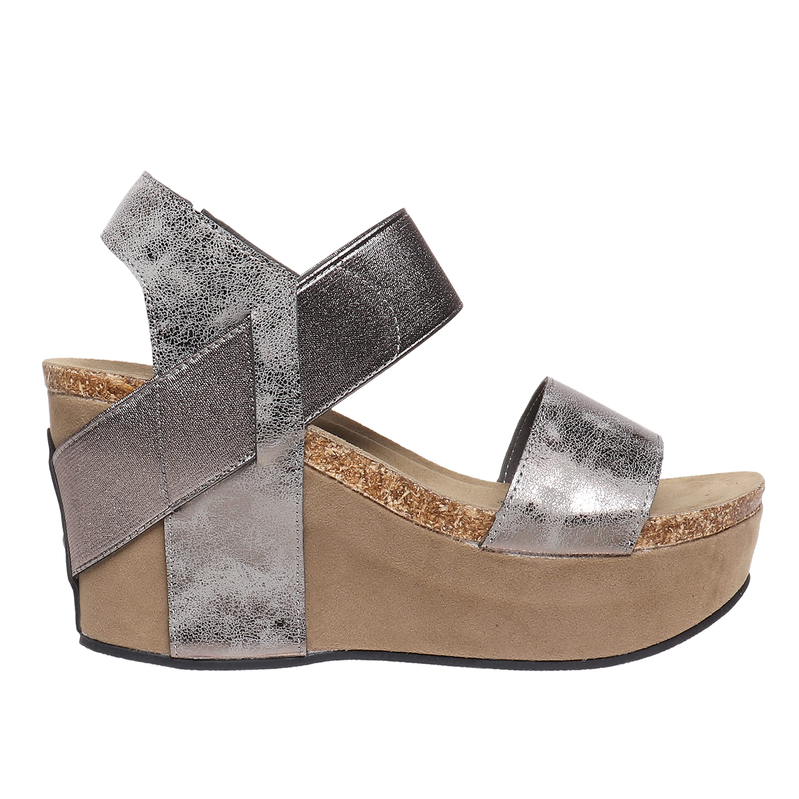 Pierre Dumas Women's Hester-1 Wedge Sandals - Comfortable Summer Casual Shoes for Beach, Vacation & Everyday Wear