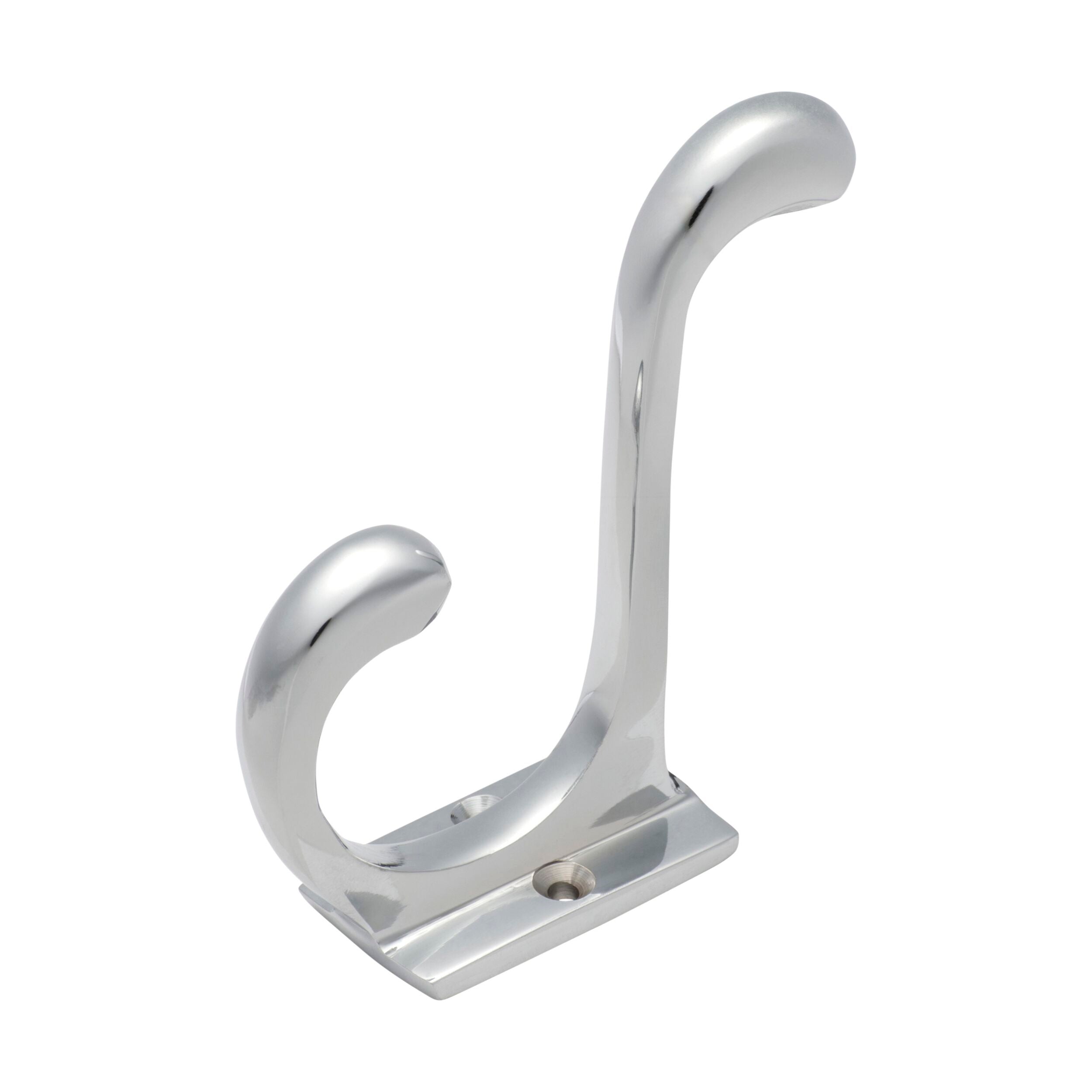 4032 Retro Chrome Plated Hat & Coat Hook - 3.35