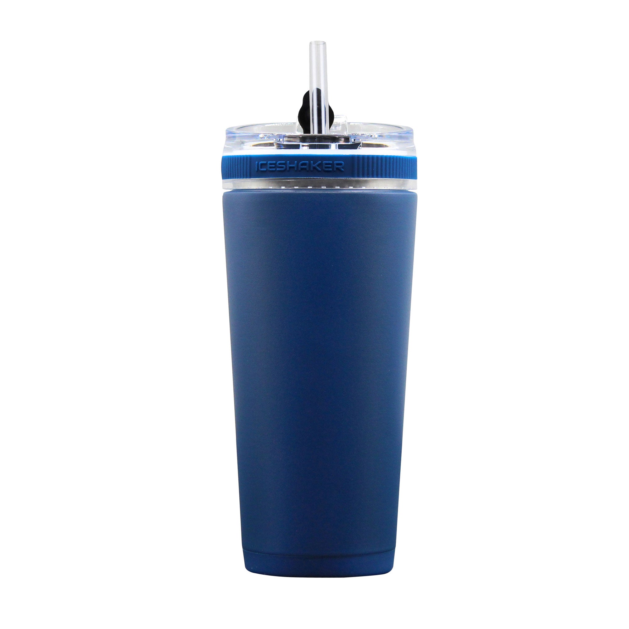 26oz Flexible Water Bottle with Leak-Proof Lid - Navy Blue - Perfect for Gym, Hiking, and Outdoor Activities