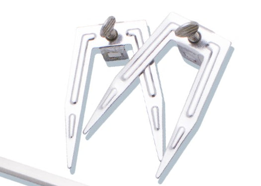 Stainless Steel Rotisserie Forks for 3D Oven - Heavy Duty BBQ Grill Accessories for Chicken, Turkey & Meat - Perfect for Outdoor Cooking, Camping & Backyard Parties