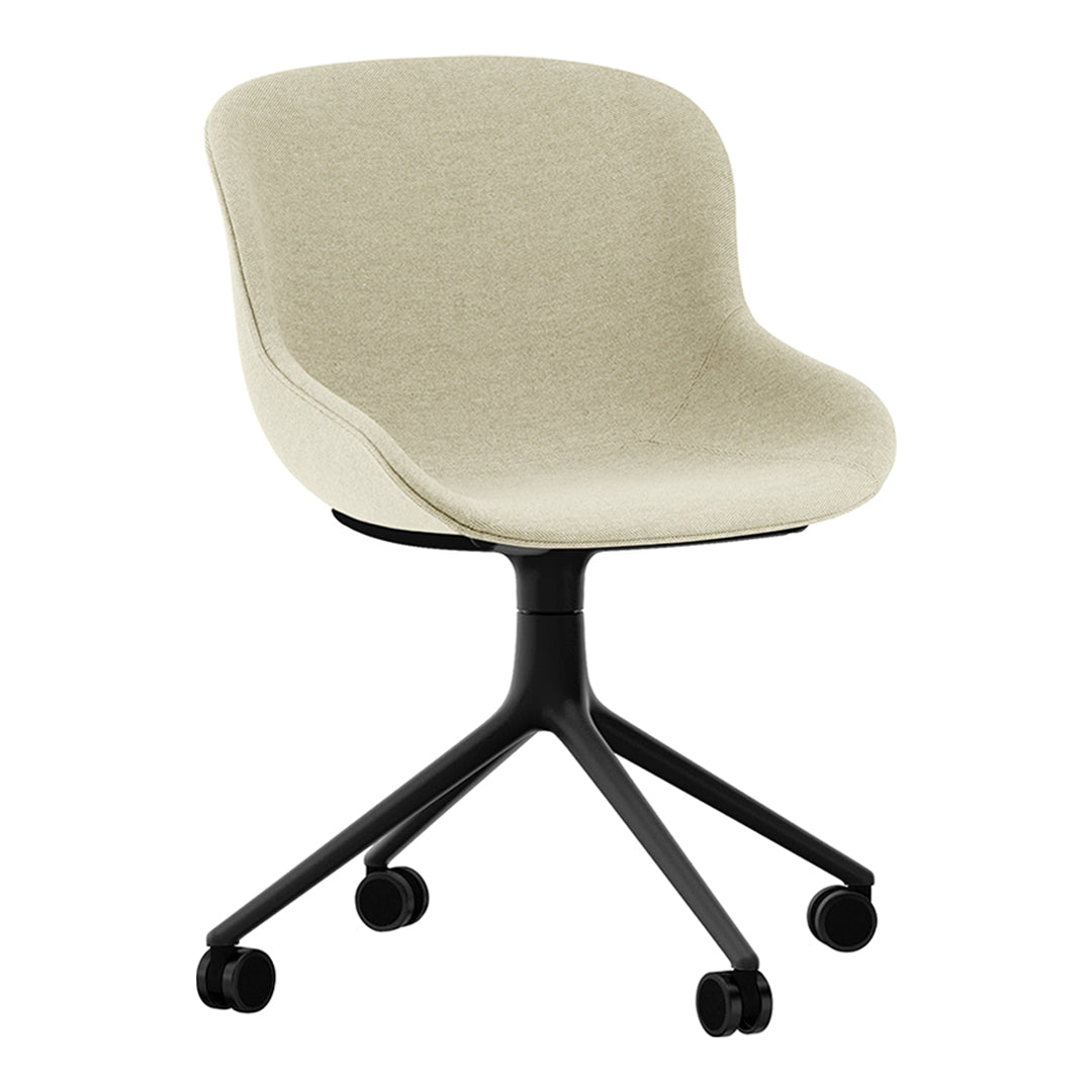 Premium Hyg Chair with 4-Star Swivel Base & Full Upholstery - Ergonomic Office Chair for Home & Workspace Comfort