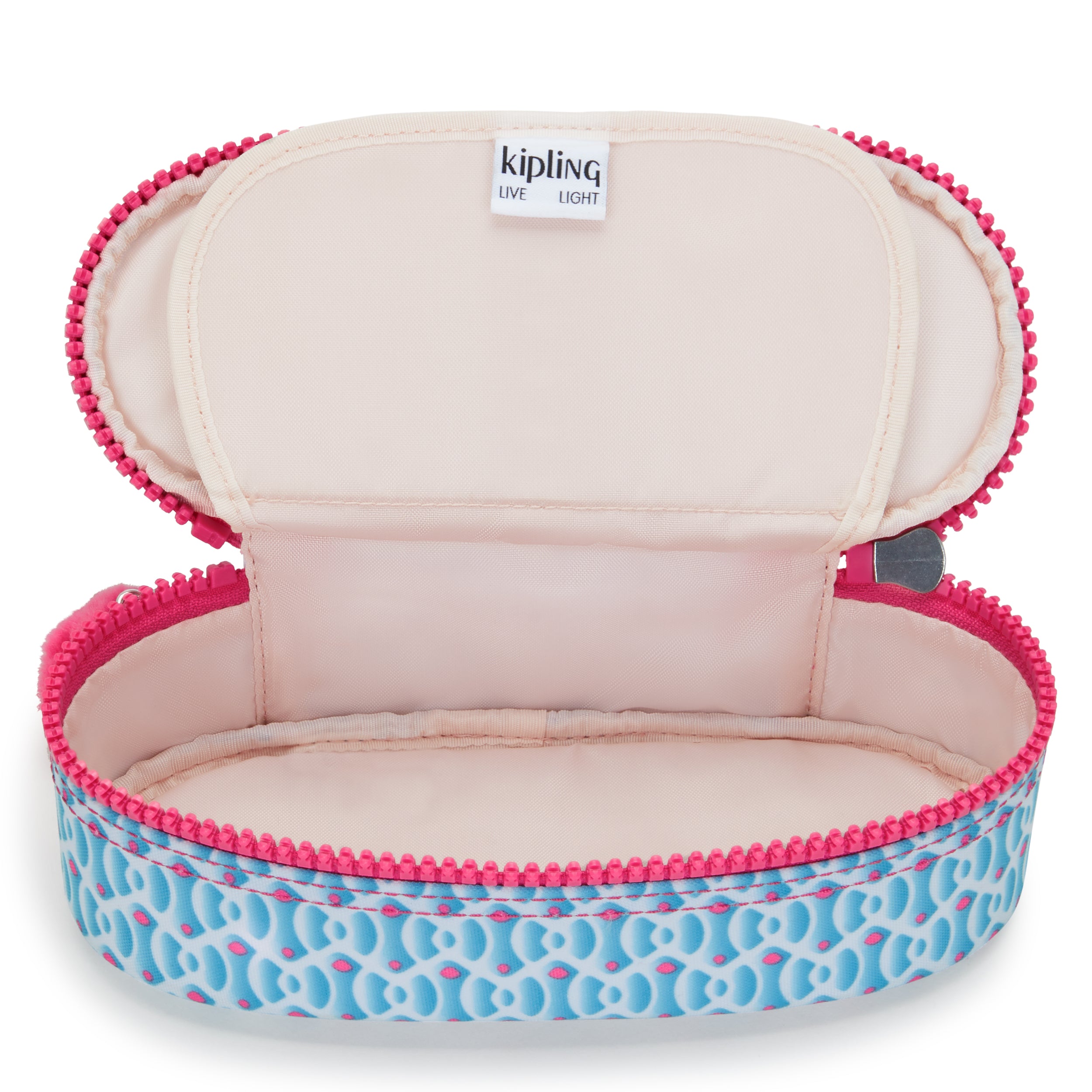 Kipling Printed Duo Box Backpack - Dreamy Geo Pattern, Lightweight & Durable for School, Travel & Work | Perfect for Students, Commuters & Professionals