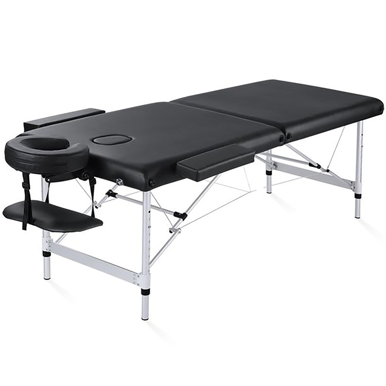 Professional Portable Massage Table - 84in Wide Adjustable Lash & Facial Bed for Estheticians | SPA Salon & Home Use with Carrying Bag | 2-Section Height Adjustable Design for Comfortable Massage Therapy
