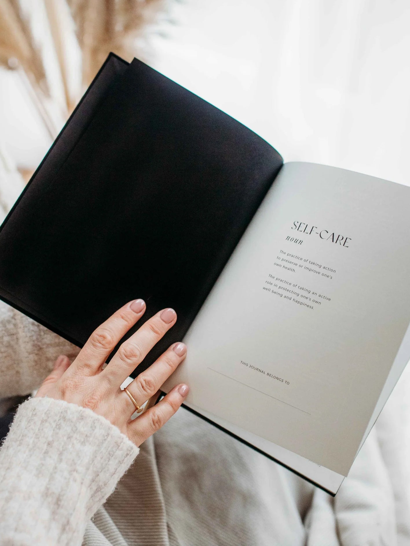 Blush & Gold My Daily Self Care Journal - Mindfulness Planner for Women, Gratitude & Wellness Diary - Perfect for Daily Reflection, Goal Setting & Mental Health