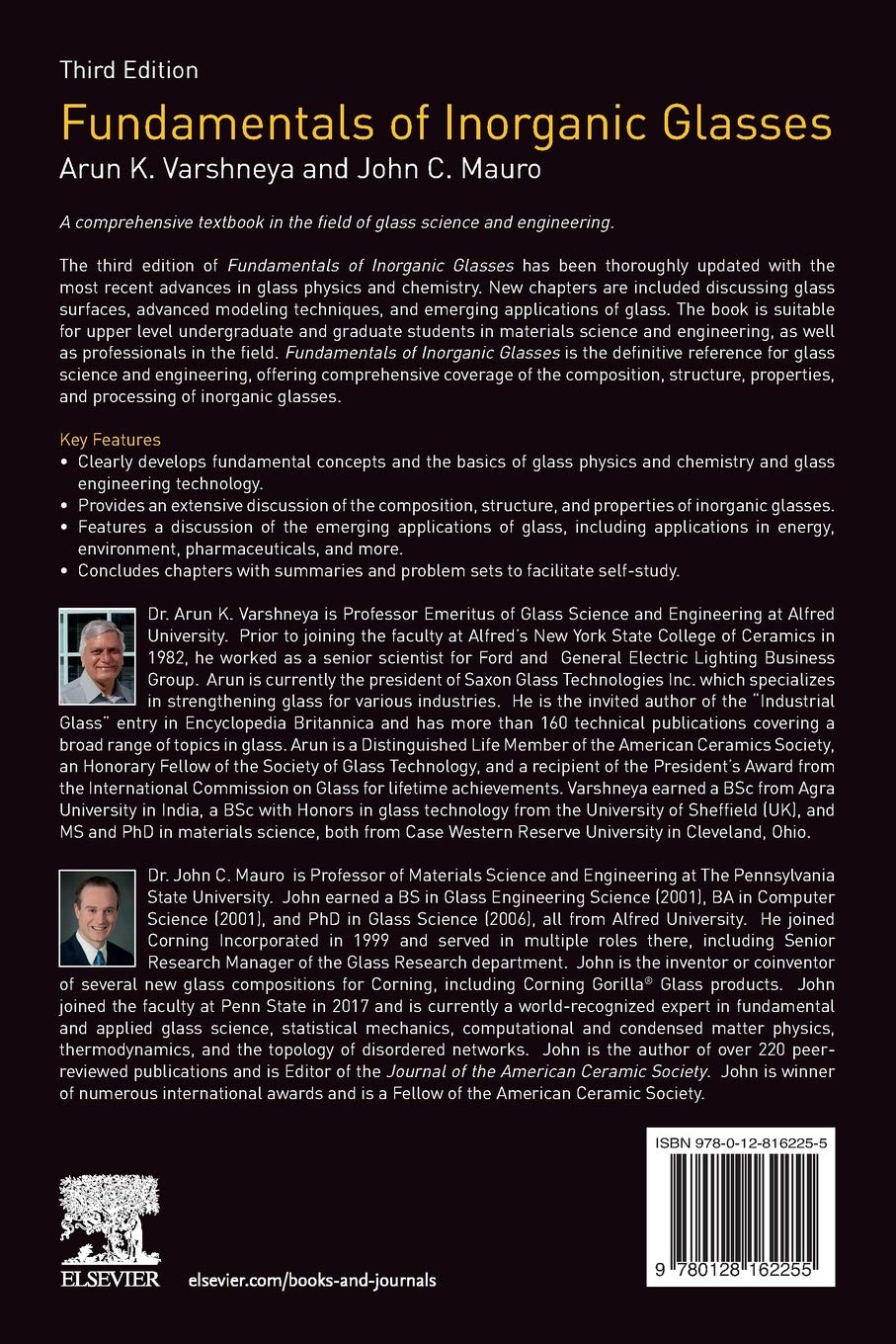 Fundamentals of Inorganic Glasses - Comprehensive Guide to Glass Science & Technology | Perfect for Researchers, Students & Glass Industry Professionals