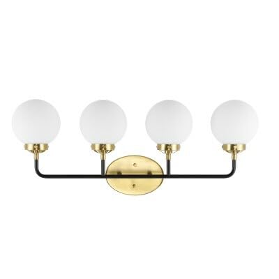 Brass Gold/Black/White
